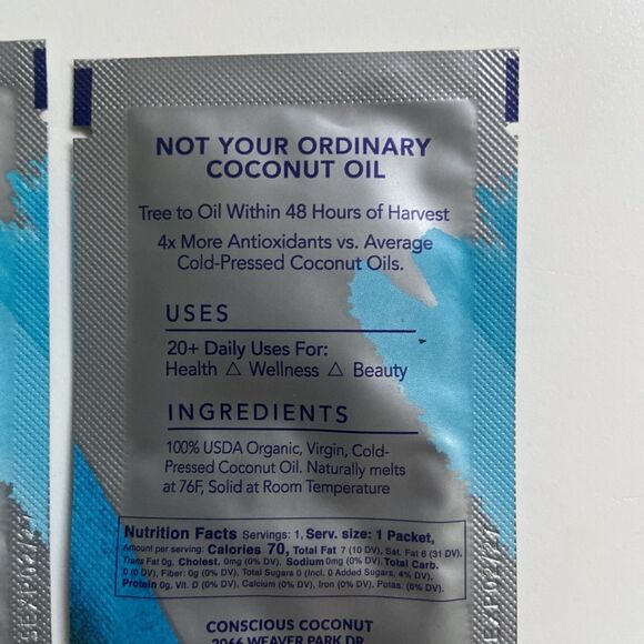 Lemon Lavender Undereye Roller De-Puff & Conscious Coconut Oil .25 fl Oz Samples - Picture 10 of 10